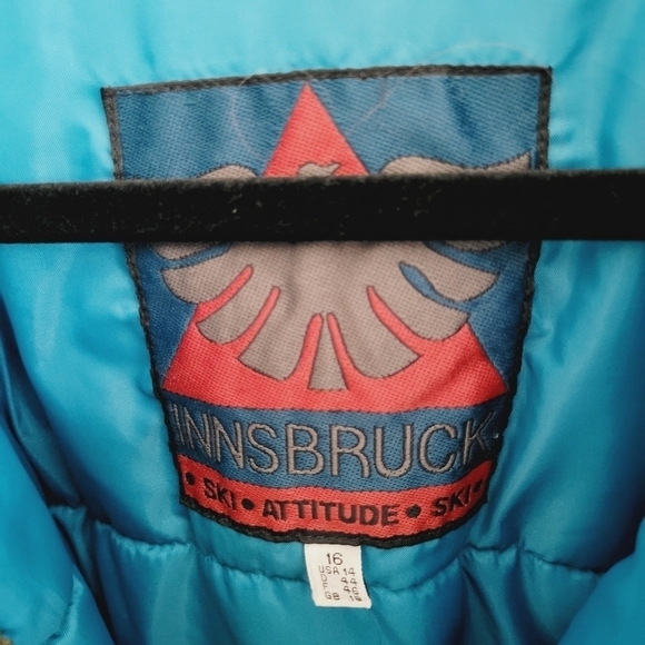 Vintage 80s Teal & Purple Ski Jacket - Picture 8 of 12